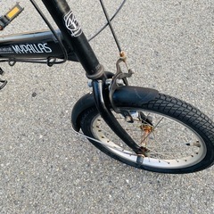 折りたたみ自転車　の画像