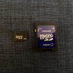 miniSD2GBとアダプター