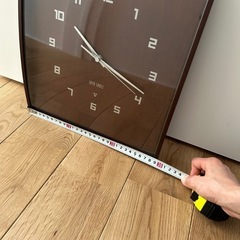 電波時計　掛け時計の画像
