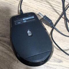 ELECOM　有線マウス　M-BL28USB 　ゲーム　パソコン　PCの画像