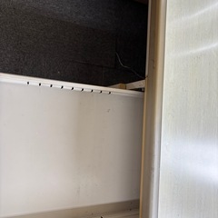 事務机スチール　ワイド　横140センチ　中古　の画像