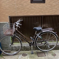 ギヤ付き27インチ自転車