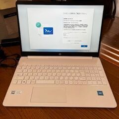 HP 15s-fq3034TU ノートPC ピュアホワイト / ...