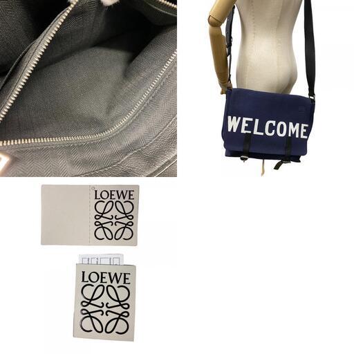 ロエベ LOEWE ショルダーバッグ ミリタリー メッセンジャー