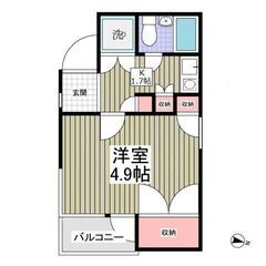 😍初期費用5万円パック🔶フリーレント1ヶ月⭐️敷・礼ゼロ！…