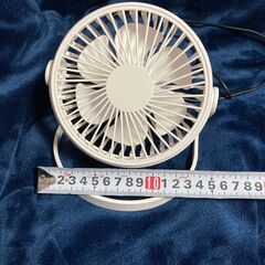 サーキュレーター　扇風機　USBの画像