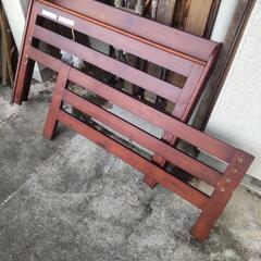 ♥️木製ベッドフレーム②
