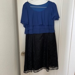 【クリーニング済】マタニティ　フォーマルドレス