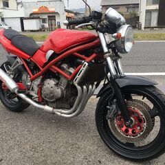 福山市　瀬戸町　スズキ　バンディット250　GJ74A　規制前　45馬力　実動　書類付　400足　Wディスク　ダイシン　アルミマフラー　フルエキ　レストアにもの画像
