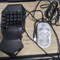 ゲーミング周辺機器　左手デバイス　左手キーボード　マウス