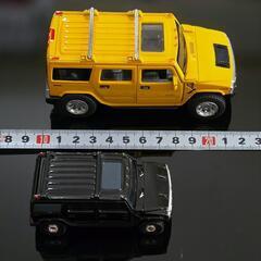 【未使用】HUMMER　プルバックカーの画像