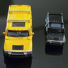 【未使用】HUMMER　プルバックカーの画像
