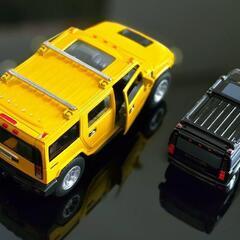 【未使用】HUMMER　プルバックカーの画像
