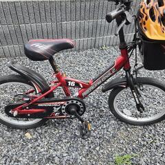 キッズ自転車ヘルメット付き
