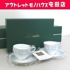 未使用 ノリタケ レースウッドゴールド カップ＆ソーサー ペア ...