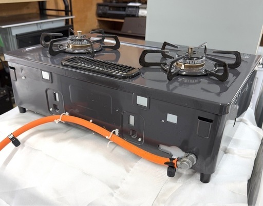 お引取り限定 美品 22年製 パロマ LPガス用コンロ 2口