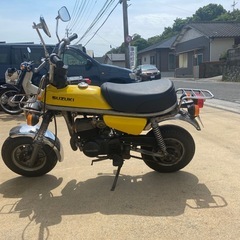実働！SUZUKI 2スト　pv50 エポ50 クラッチ付き五速　モンキー　カブ　ダックス　シャリー　の画像