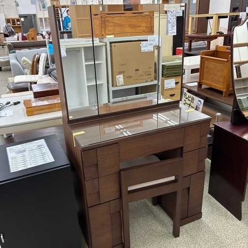 美品！桐製　松岡家具ドレッサー　TJ11897