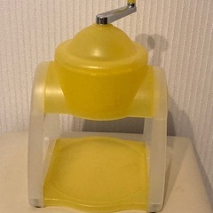 手動式氷かき　手動式かき氷機　ドウシシャ製　バラ氷対応