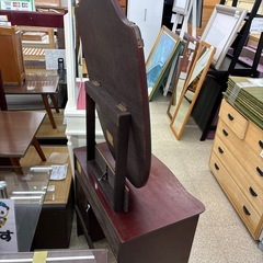 ドレッサー　※椅子なし、シミあり　TJ11898の画像