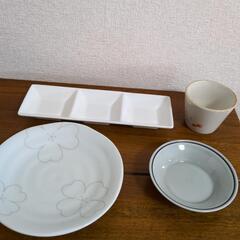 食器　ナチュラル　白　波佐見　金魚　