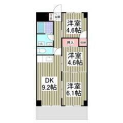 💙💜フリーレント1ヶ月付き💜💙敷礼ゼロ🎶南越谷駅徒歩10分✨南向...