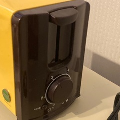 Francfranc  フランフラン ポップアップトースター 　スマイル 　レトロポップ　イエロー　DPT-103F の画像