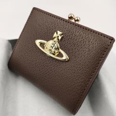 Vivienne Westwood 二つ折り財布 ブラウン ヴィ...