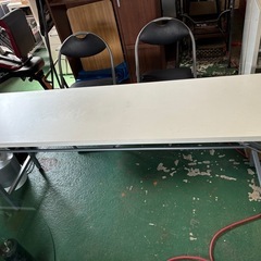 オフィス家具　長机　&椅子　複数セットあり