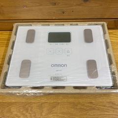 未使用オムロン体重体組成計の画像