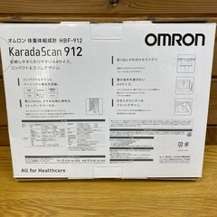 未使用オムロン体重体組成計の画像