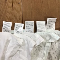 ミキハウス　ノースリーブ　短肌着 新生児　5枚セットの画像