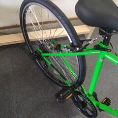 【SALE／10%OFF 新車 グリーン カプリース クロスバイク 引取限定 自転車本体