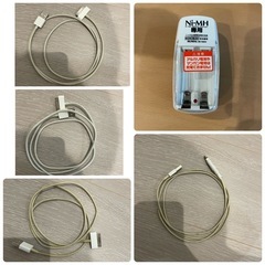 バッテリー充電器　充電ケーブル　まとめ売り