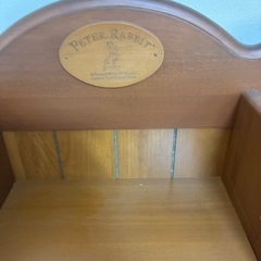 学習机　椅子・棚付き　木製の画像