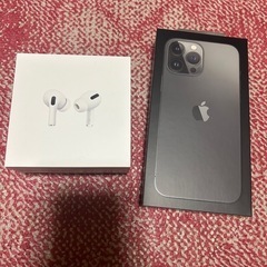 iPhone13Pro max。AirPodsの箱【美品】