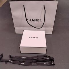 CHANELシャネル紙袋、空箱一式の画像