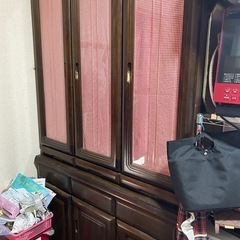 食器棚 無料です！！