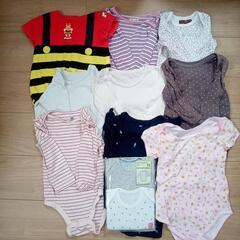 女の子　ロンパース　80～90　まとめ売り