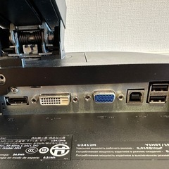 Dell U2412M 24インチ モニター / DVI変換ケーブル付属の画像