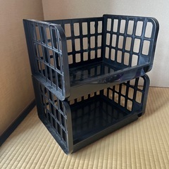 積み重ねバスケットラック