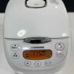 マイコンジャー炊飯器　5.5合炊き　ヤマダ　2024年