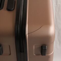 シャンパンゴールド　スーツケース　大型の画像