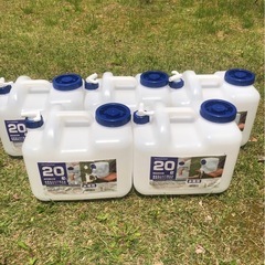 【未使用品】ポリタンク20L コーナン　5個まとめ販売