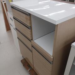 ★ジモティー割あり★キッチンカウンター　LBR　高さ(H)100...
