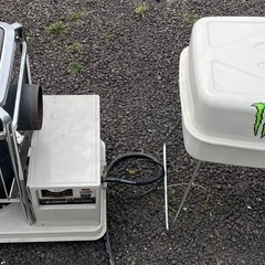 コロナ　灯油ストーブ　煙突式　レトロ