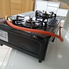 ★ジモティ割あり★ Rinnai ガステーブル/LPガス  22年製  動作確認／クリーニング済み HJ6576の画像