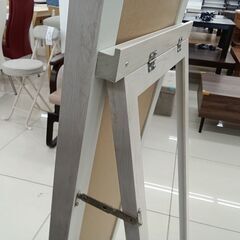 ★ジモティ割あり★  ミラー ホワイト H151.5×D6-41×W34.5 クリーニング済み HJ6578の画像