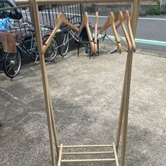 ハンガーラック ハンガー付き