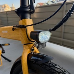 美品 PANTHER 折り畳み電動アシスト自転車 試乗車 20インチの画像
